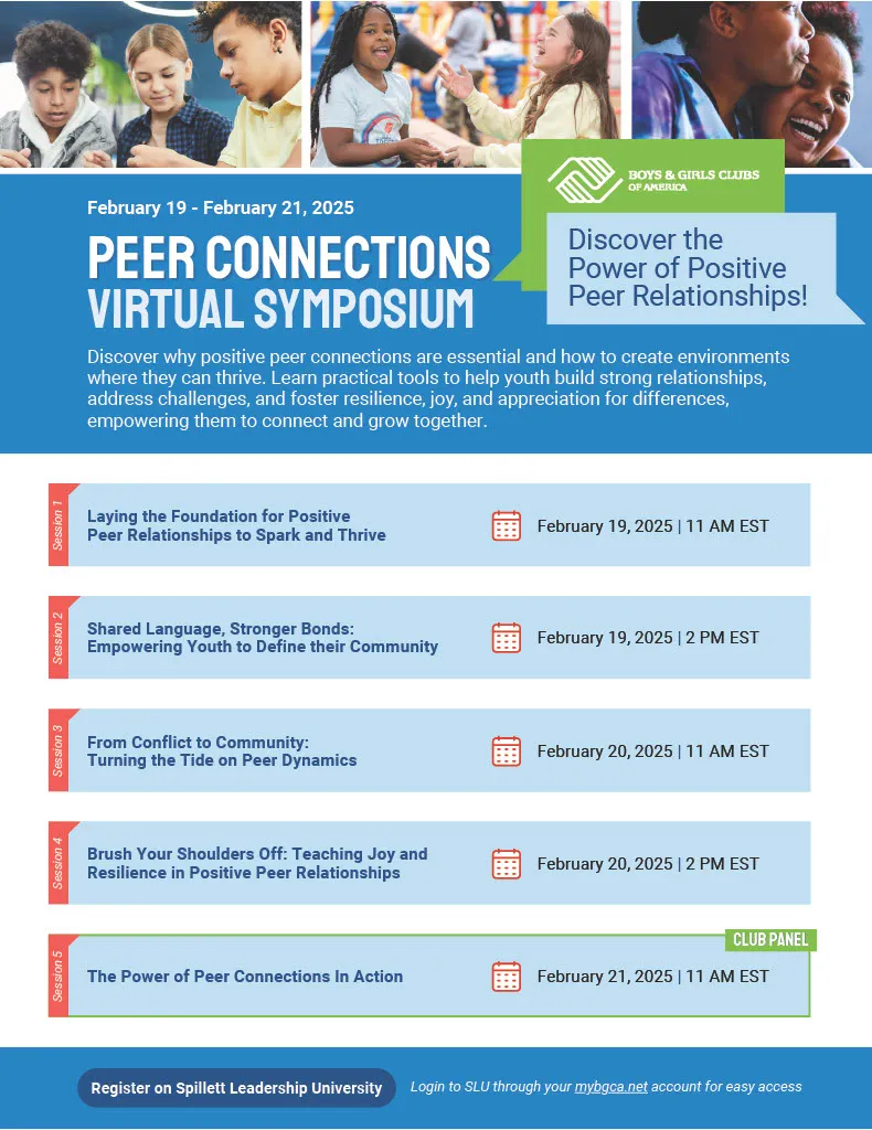 Peer Connections Virtual Symposium